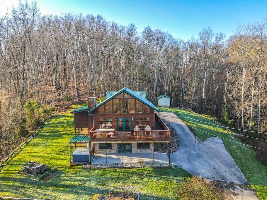Dog Friendly! Views! Hot Tub! Close To Pf! Gsmnp Sevierville Exterior foto